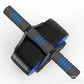 Ab Roller Automatic Rebound Double Wheel Abdominal Muscle Scroll Wheel Men Women Fitness Equipment Mute Roller With Knee Pads