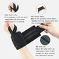 Soft Wristband Wrist Support, Powerflifting wrist straps, Heavy Duty, Strength, Weightlifting Lifting Wrist Wraps, 1 Pair