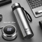 420-1500ml Large Capacity Vacuum LED Smart Temperature Digital Display Thermal Flask Thermos for Tea Water Bottle Keep Cold/Warm