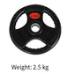 Barbell Plate for Gym, Home Dumbbell, 1 kg, 5 kg, 5 kg, 10 kg, Weight Lifting Power Workout, Fitness Equipment, Anti-Slip Rubber