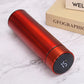 Vacuum Water Bottle Smart Display Temperature 500ML Safety 304 Stainless Steel Coffee Thermose Men Business Gift Customized Logo