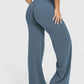 STOUREG Sport Trousers Straight-Leg Pants Ultra Soft Butter Fabric Women's Mid-Waist Yoga Pants GYM Naked Feel Pilates Running