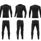 Men's Bodybuilding Activewear Fitness Suit with Elastic Compression Tights Slim Fit Workout Pants and Gym Muscle Boosting Runnin