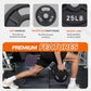 2-Inch Cast Iron Barbell Set Including Multiple LBS Weight Plates and 6FT Barbell Set Multiple