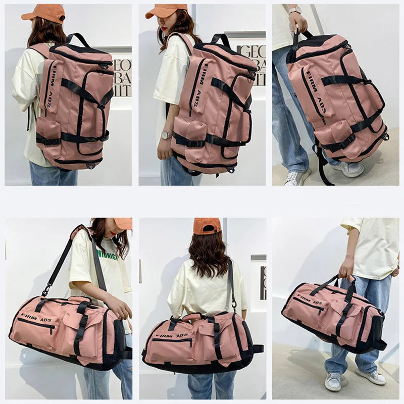 Gym Bag Waterproof Fitness Bag Sport Men Women Bag Outdoor Fitness Portable Bags Ultralight Yoga Sports Large Travel Backpack