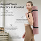 Extra Thick 8mm Yoga Mat, 72x26 inches, TPE Material, Anti-Slip & Lightweight for Fitness, Travel, Gym