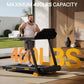 16% Incline 4-in-1 Foldable Treadmill with Triple-Sole, 3.0HP, Suitable for Home and Office, 400 lbs Capacity