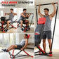 Foldable Workout Bench with Variable Resistance Training Set 880LBS Adjustable Weight Bench in Black with Leg Extension and Pre