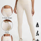 Hearuisavy Summer Super Soft Fabrics High Waist Leggings Gym Yoga Pants Running Workout Tights Push Up Sports Leggings Women