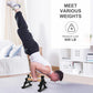 Solid Wood Push Up Board – Anti-Slip Calisthenics Stand for Home Gym Strength Training