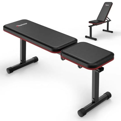 Adjustable Weight Bench Flat Incline Strength Training Bench for Home Gym 5 Incline Levels 600 lb Weight Ccity Multifunctional