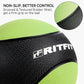 RitFit Weighted Medicine Ball,Non-Slip Rubber Shell & Dual Texture Grip,Workout Exercise Ball for Core Strength,Balance Training