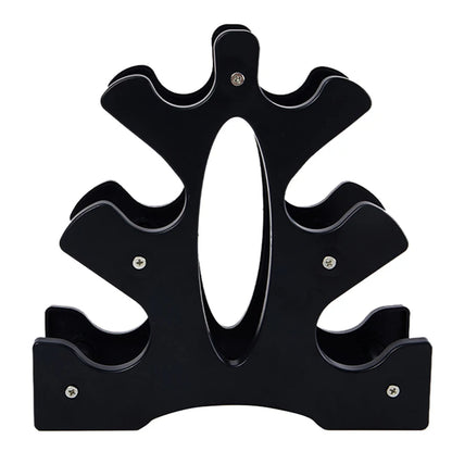【W】3-Tier Dumbbell Storage Rack Stand Multi-layer Hand-Held Dumbbell Storage Rack Home Office Gym Dumbell Weight Rack