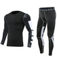 Men's Bodybuilding Activewear Fitness Suit with Elastic Compression Tights Slim Fit Workout Pants and Gym Muscle Boosting Runnin