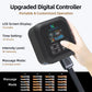 Air Pressure Leg Massager Pressotherapy Compression Boots 4 Chamber 260 mmHg Fast Recovery Lymphatic Drainage Physiotherapy