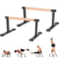 Solid Wood Push Up Board – Anti-Slip Calisthenics Stand for Home Gym Strength Training
