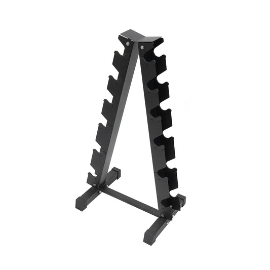 6-Tier Weight Rack for Dumbbell (Accommodate 6 Pairs), Strength Training Dumbbell Rack Stand Only, 660lbs Weight Capacity, Black