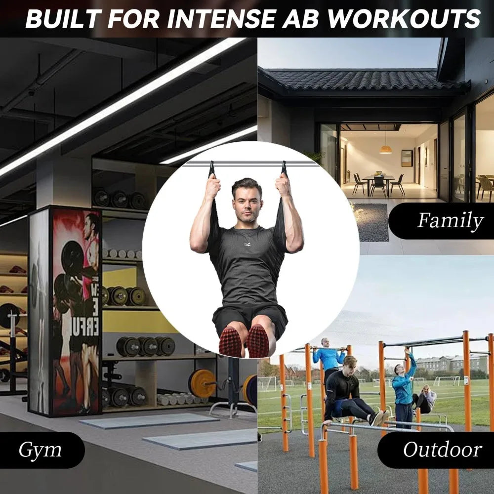 Bodyweight Training Straps Fitness Suspension Abdominal Training Strap Pull-Up Training Home Fitness Equipment Exercise Straps