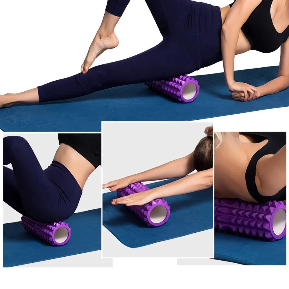 Hollow Yoga Massage Roller - Foam Material Muscle Training, Exercise & Yoga Assistant Equipment