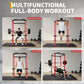 Heavy Duty Power Cage For Home Gym, 1100LBS Capacity Multifunctional Squat Rack With Dip Bars & Adjustable Safety Bars
