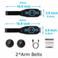 EMS Belt Massage Set Abdominal Fitness Device Intelligent Belt Full Body Muscle Stimulation Trainer USB Charging Version