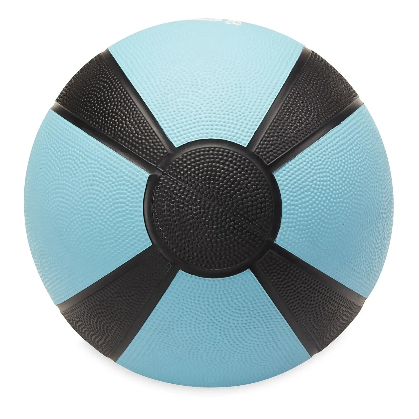 Textured Rubber Medicine Ball 10-15lb: Enhances Flexibility & Core Strength, Portable Home Gym Equipment