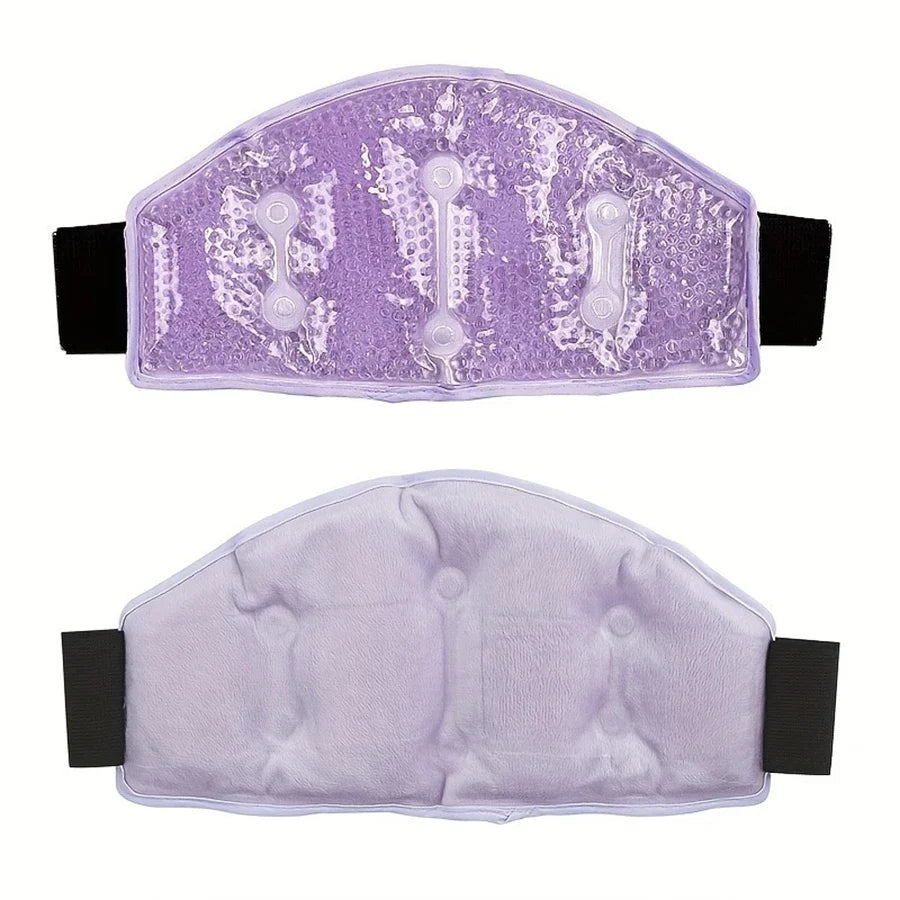 Hot & Cold Plush Neck & Shoulder Gel Bead Wrap Relief for Tension Shoulder Neck and Waist Relief Microwave and Refrigerator