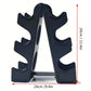 3、4 Tier Heavy Duty Dumbbell Rack, Weight Plate Storage Stand, Compact Home Gym Organizer for Dumbbells & Barbells