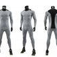 Men's Bodybuilding Activewear Fitness Suit with Elastic Compression Tights Slim Fit Workout Pants and Gym Muscle Boosting Runnin