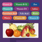 Multivitamin Gummies - with Vitamins and Minerals - Enhances Energy Levels, Immune Support, AntioxidantSupplements