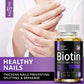 Biotin Supplement - 15,000 Mcg with Collagen and Keratin, Vitamins, Shiny Hair, Skin and Nails, Joint Health, 30/60/120 Capsules