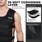 Lekaro Weight-Bearing Vest Adjustable Weight 20kg Weight-Containing Running Fitness Weight-Bearing Training Fitness Equipment