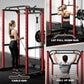 Power Cage, Multi-Function Power Rack with Adjustable Cable Crossover System, 2000LBS Squat Rack for Home Gym with More Training