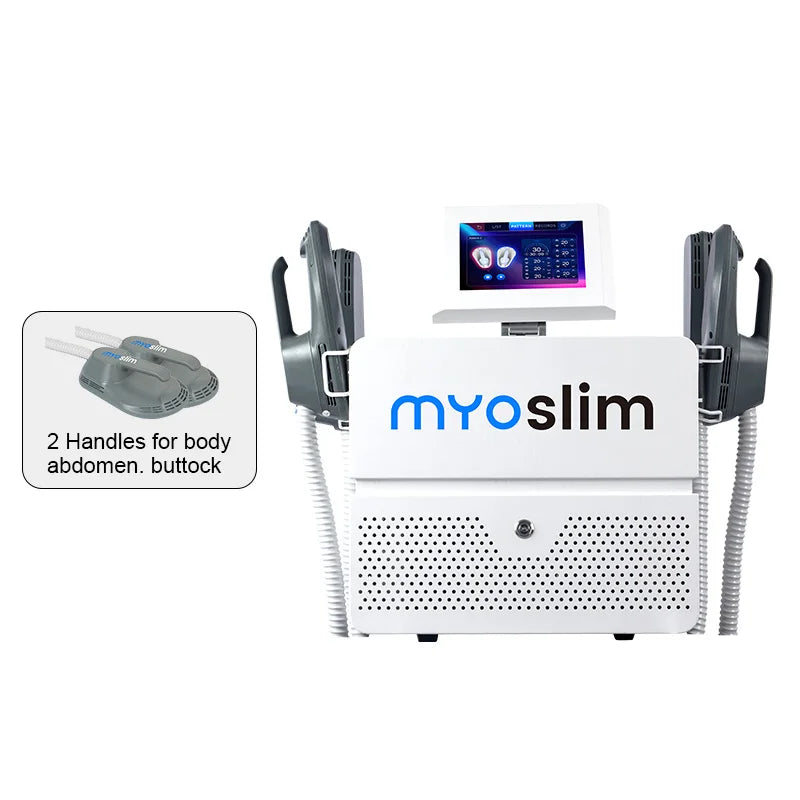 Professional Ems Body Sculpt Machine Myoslim Neo Muscle Stimulators Full Body Massager 5 handles with Pelvic Floor Cushion