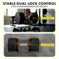 Adjustable Dumbbells with Quick Weight Change Space-Saving Set in Black with Anti-Slip Handle Secure Locking System Heavy-Duty