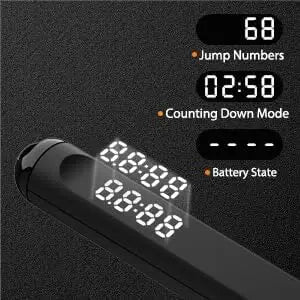 Tangle-Free Jump Rope with Counter and App for Fitness, Home Exercise, Workout - Gifts for Adults