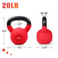 Neoprene Coated Solid Cast Iron Kettlebell 5-50 LB in Black for Full Body Workout Cross-Training Weight Loss and Strength Train