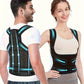 Back Pain Relief Posture Corrector - Adjustable Lightweight Back Brace for Women Men Scoliosis Hunchback Correction - Unisex