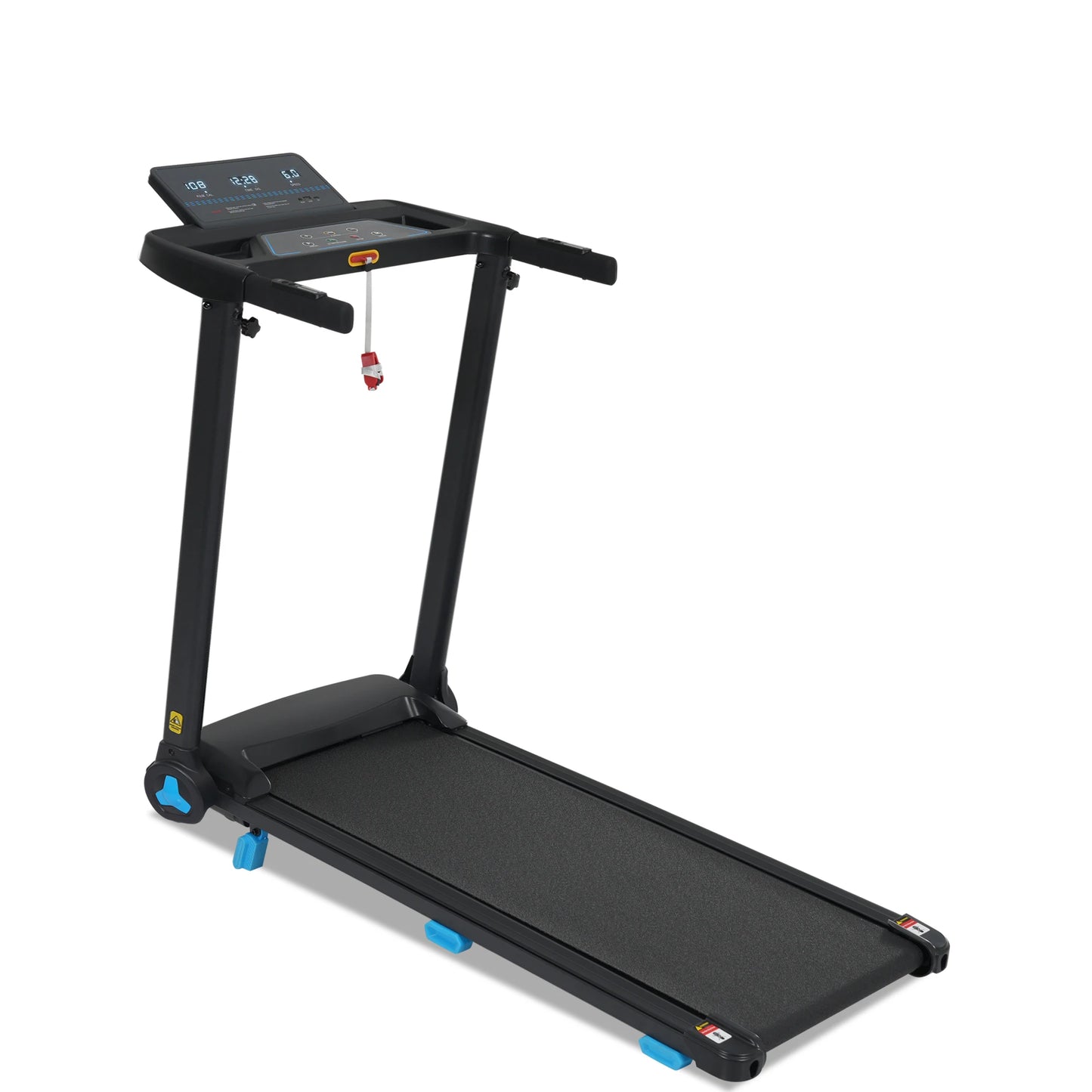 Treadmill with Incline for Home 10.0MPH 300 LBS Capacity Quiet Foldable Treadmills with Heart Rate Sensors Type C USB Bluetooth