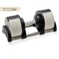 Newly designed 50KG adjustable dumbbell, 2KG incremental quick disassembly, men's heavy-duty dumbbell, adjustable dumbbells set