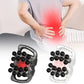 Wireless 16-Head Fascia Massage Gun Deep Tissue Percussion Massager for Muscle Soreness Relief Full Body Use Rechargeable
