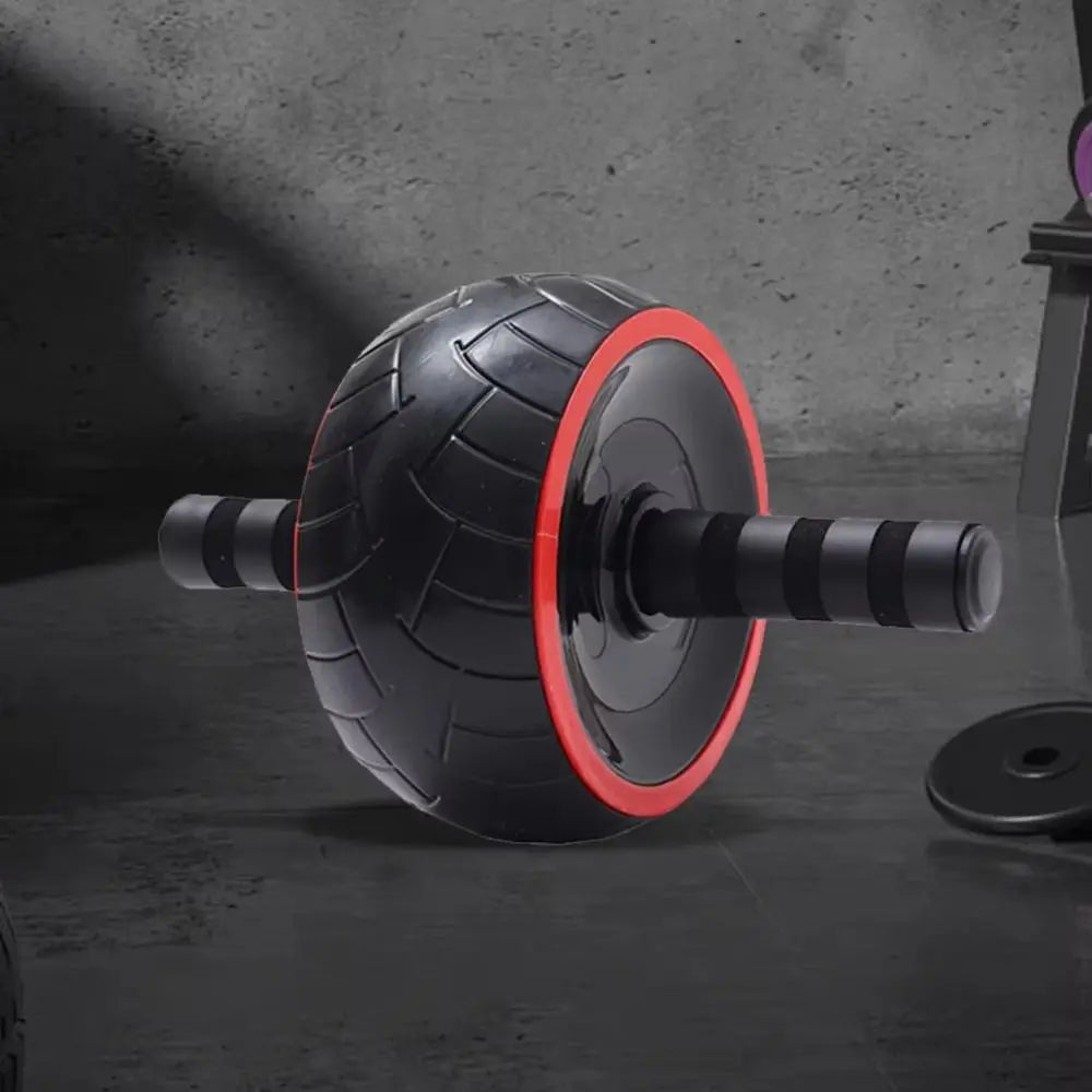 Ergonomic Grip Abdominal Workout Roller Single-wheel Non-slip Ab Roller Wheel Strong Load Bearing Strengthen Muscle
