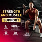 Creatine Monohydrate Gummies - Increases Endurance, Builds Muscle, Improve Athletic Performance, Energy and Focus, Non-GMO