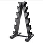 Dumbbell Rack Stand Only, Weight Rack for Dumbbells, Compact A-Frame Space Saver for Home Gym, 5-Tier Dumbbell Storage Rack, Hea