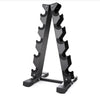 Dumbbell Rack Stand Only, Weight Rack for Dumbbells, Compact A-Frame Space Saver for Home Gym, 5-Tier Dumbbell Storage Rack, Hea
