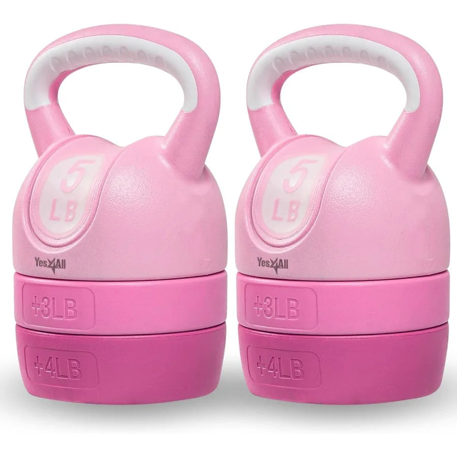 Kettlebell Sets - Adjustable Kettlebell Set for Strength Training - Kettlebells Adjustable Weight for Versatile Workouts