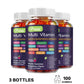 Multivitamin Gummies - with Vitamins and Minerals - Enhances Energy Levels, Immune Support, AntioxidantSupplements