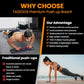 Push Up Board with Automatic Count Timer 41 Push Up Bar Updated Foam Handles Portable Home Workout Equipment Push Up Strength T