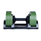 Adjustable Dumbbell Single 5-40/80lb 5lb Increments for Home Gym Fitness Up to 20 Weight Settings