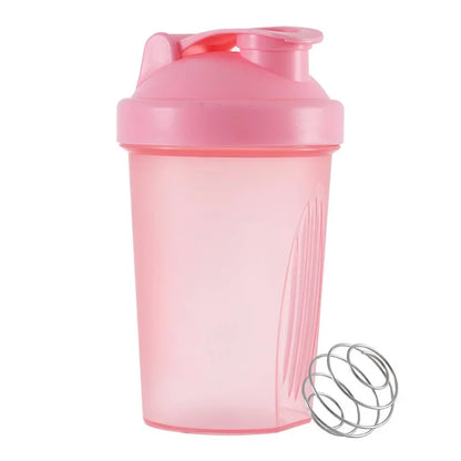 400ML Shaker Bottles Whey Protein Powder Mixer Bottle Sport Water Cups Fitness Gym Shaker Outdoor Portable Plastic Drink Cup